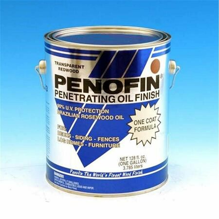 PENOFIN 159064 5 gal Transparent Red Label Ultra Premium Penetrating Oil Finish 250 VOC  Western Red Cedar PE327572